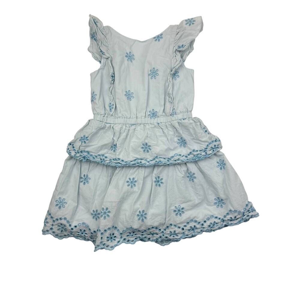 Crewcuts Blue Eyelet Dress
